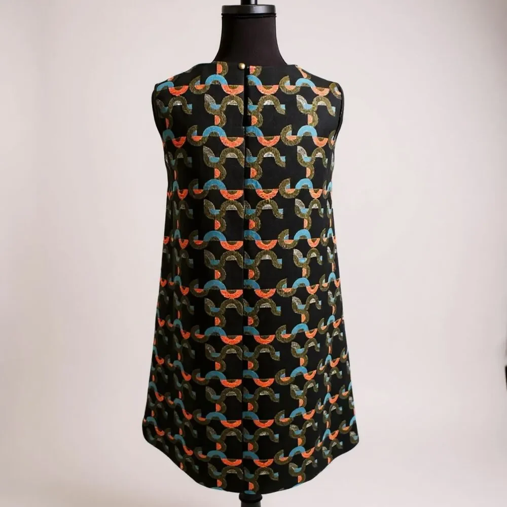 COREY LYNN CALTER for Anthropologie Floral A-Line Dress Size M | NWOT - Picture 2 of 5
